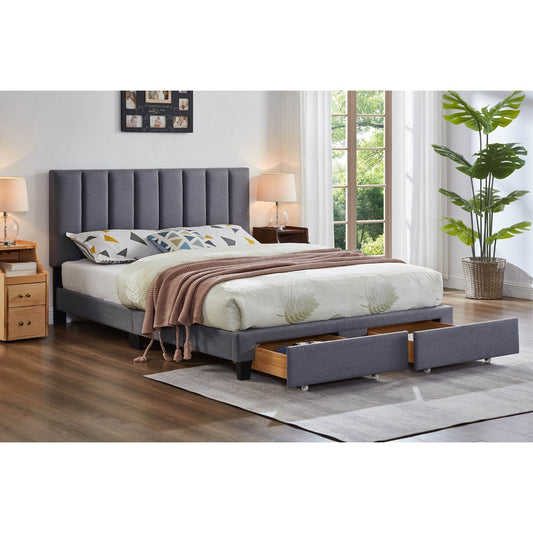 Ellen Series V Storage Platform Bed