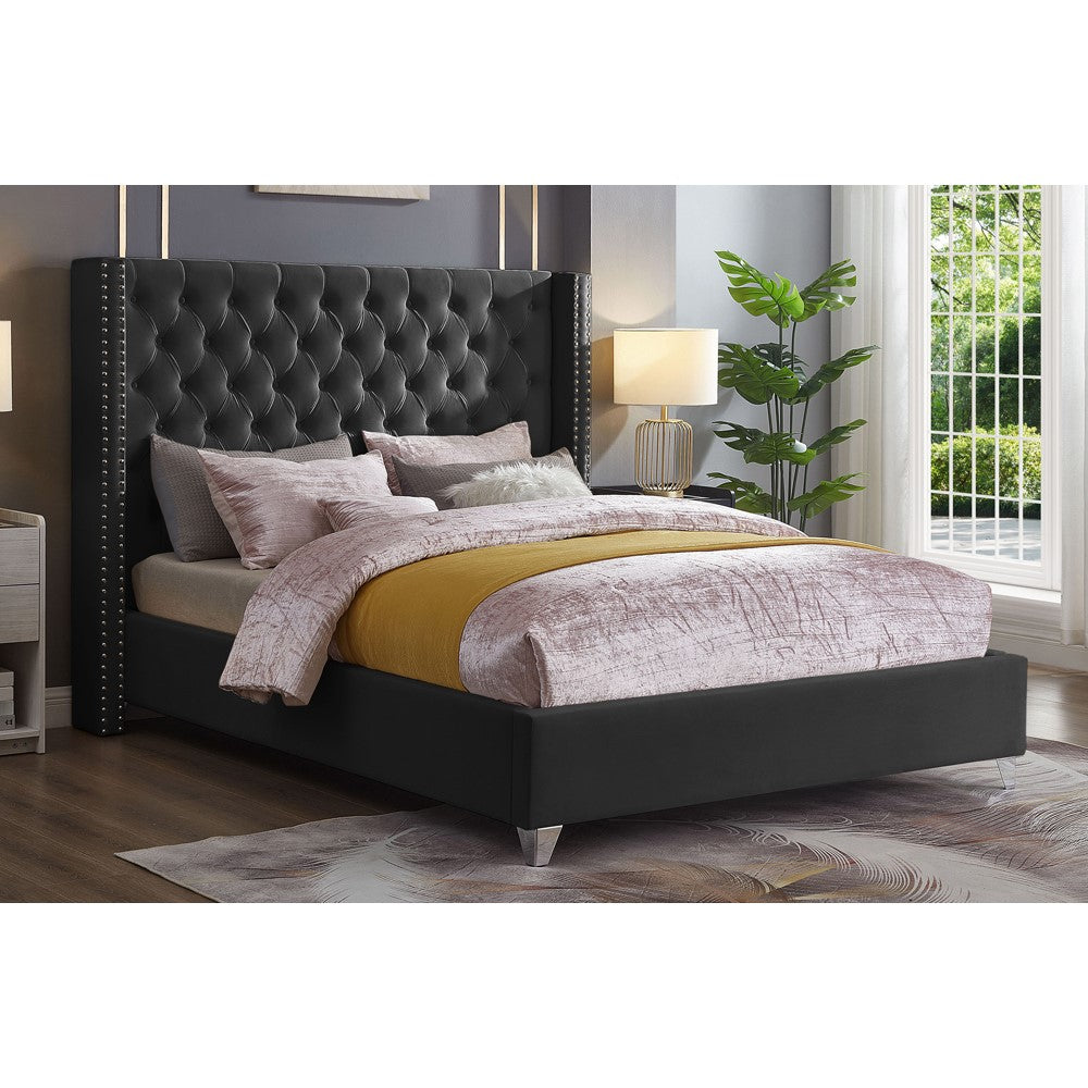 (6 Colours) Ashton Low-Profile Platform Bed
