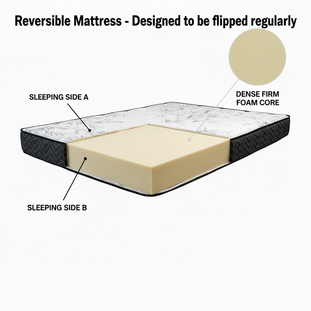 CB Classic Doctor Firm Orthopedic HD Foam 2-Sided Mattress