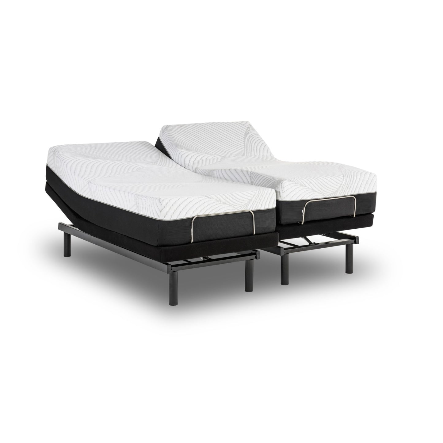 Adjustable Bed PACKAGE: CB Evergreen Mattress + Journey-RQ 1.0 Lifestyle Power Base