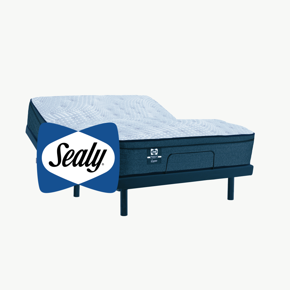 Adjustable Bed PACKAGE: Sealy® MIX-Match Mattress + REFLEXION® PLUS Lifestyle Adjustable Power Base
