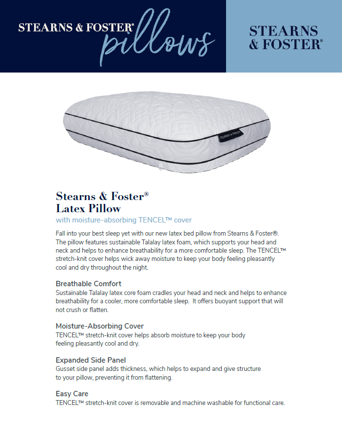 (2-Pack) Stearns & Foster® Latex Pillow