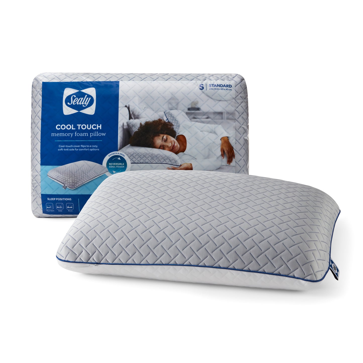 Sealy® Cool Touch Memory Foam Pillow