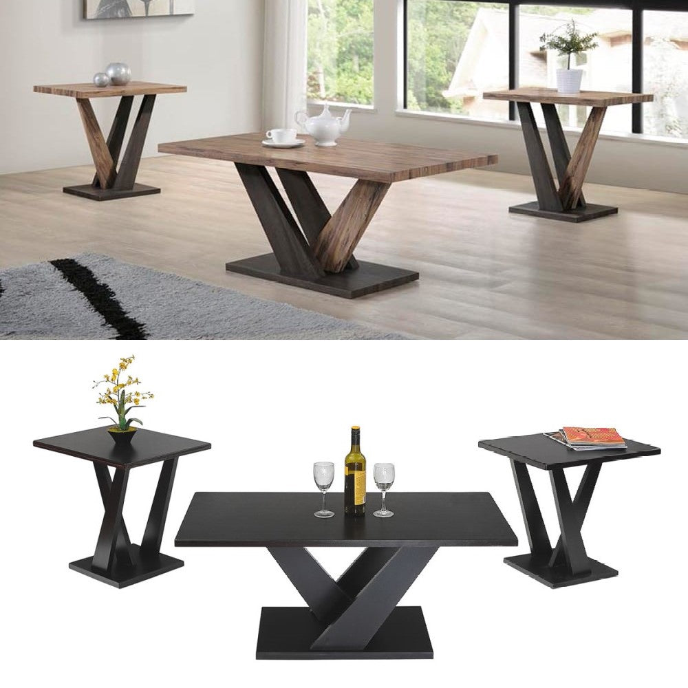 Vanessa 3-Piece Coffee Table Set