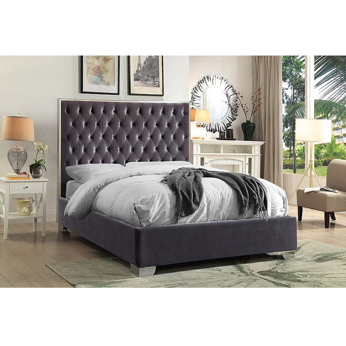 (3 Colours) Lexi Low-Profile Platform Bed
