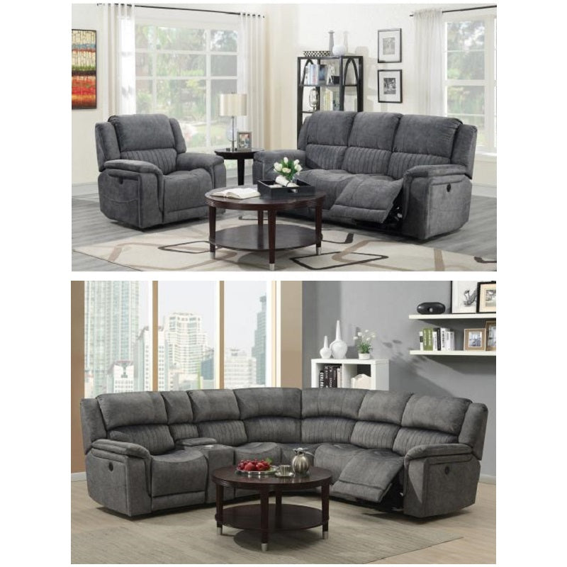 Denzel Power Reclining Sofa Sectional Series