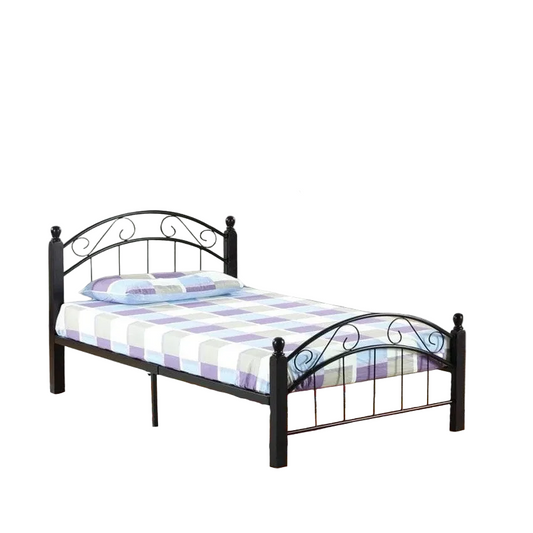 Cynthia Metal & Wood Platform Bed