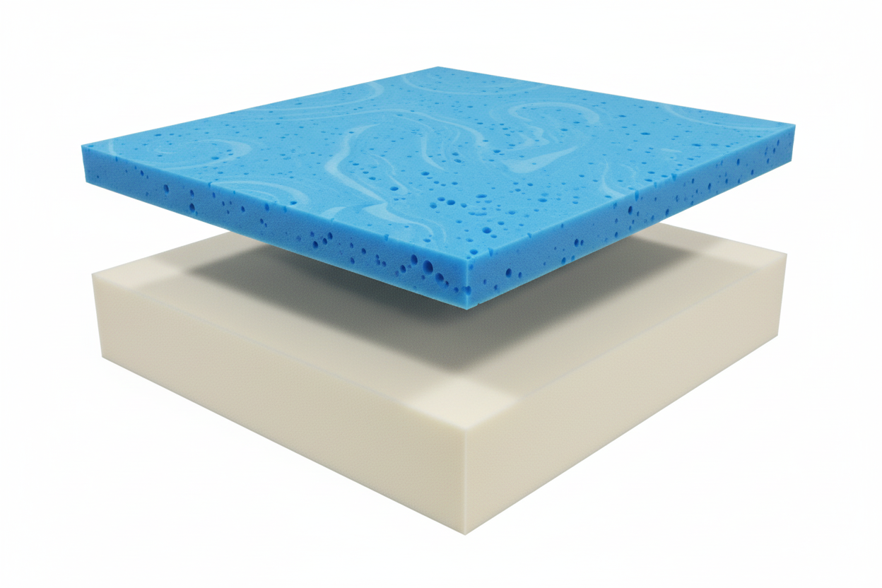 CB PolarTundra Cool Gel-Memory Foam Mattress