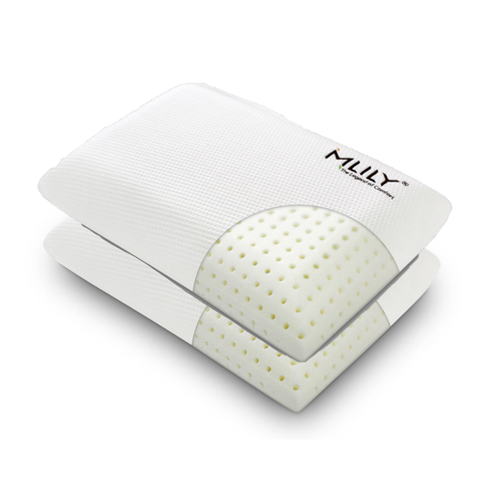 (2-Pack) MLILY® Energize Memory Foam Pillow Bundle