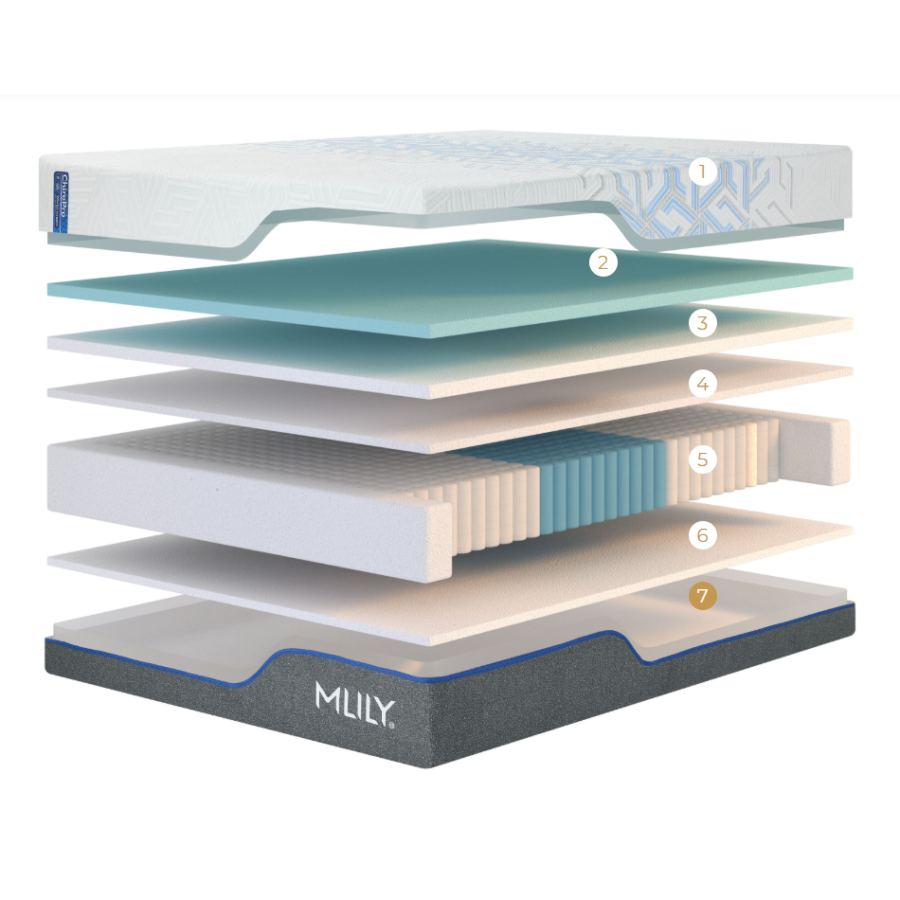 MLILY® ChiroPro 1.0 Hybrid Mattress