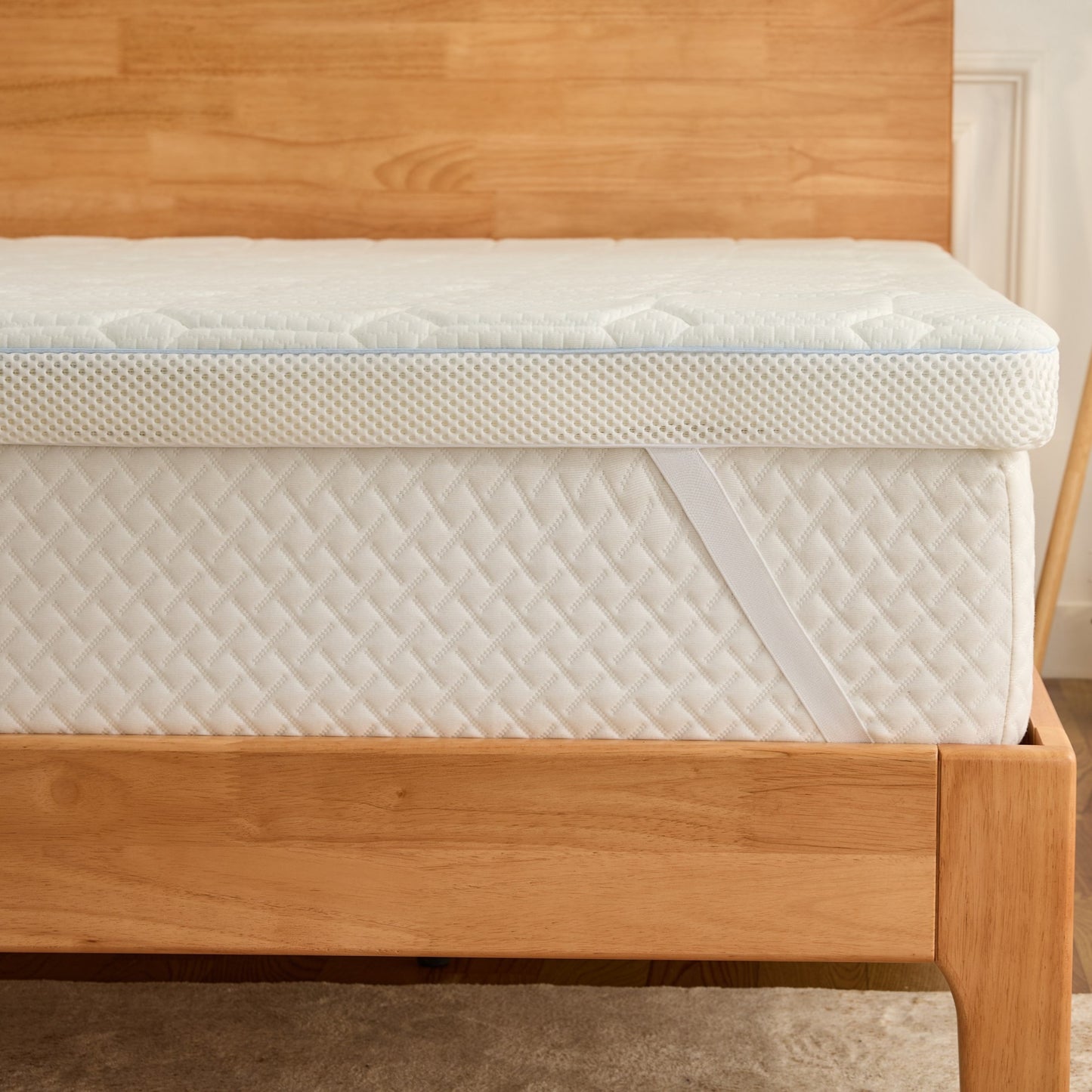 MLILY® Sierra 2.5" Gel Memory Foam Mattress Topper