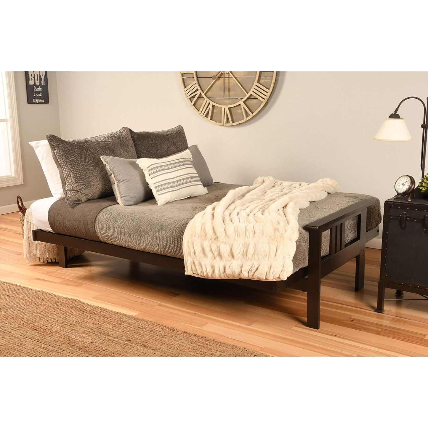 CB Peter 2.0 Hardwood Futon Frame or Package with Mattress