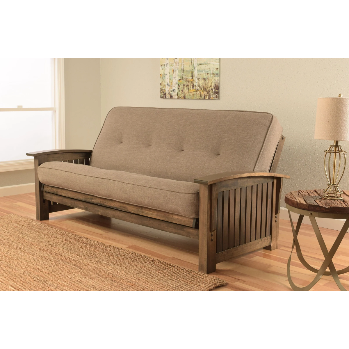 CB Supreme 2.0 Hardwood Futon Frame or Package with Mattress