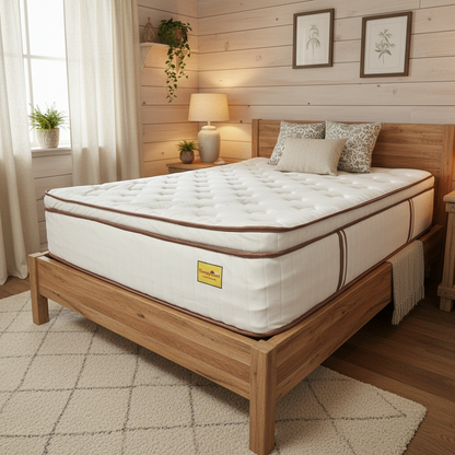 Sleepyeezzz™ JUS-BREATHE™ Kentucky Klassic Medium Natural Latex Mattress