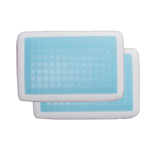 (2-Pack) CB PolarTundra™ 2.0 Swiss Cool Gel Memory Foam Pillow