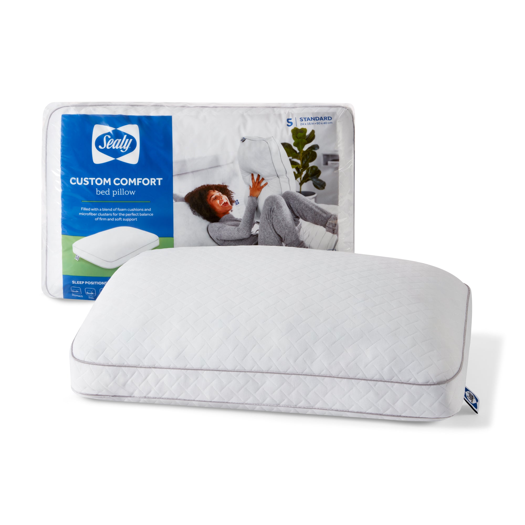 Sealy Essentials Custom Comfort Pillow Canadian Bedding