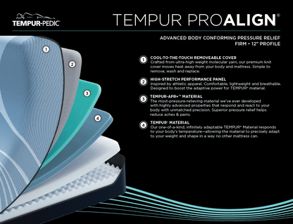 Tempur-Pedic TEMPUR-ProAlign® 2.0 Orange Firm Mattress