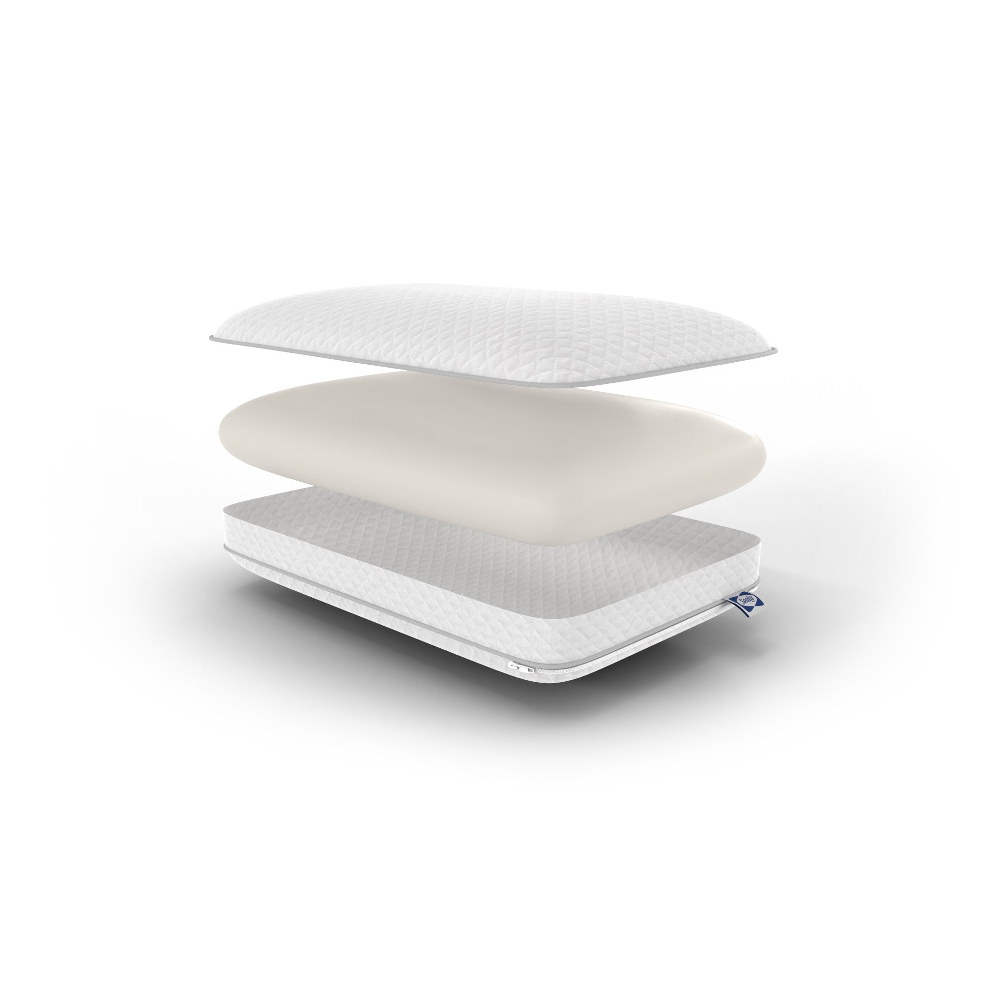 Home classics memory foam 2 in 1 pillow best sale