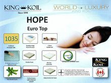 Load image into Gallery viewer, King Koil World Luxury™ Hope Eurotop Mattress
