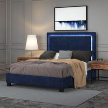 Load image into Gallery viewer, 2 Colours - Luminaire Low-Profile Platform Bed
