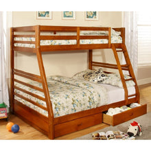Load image into Gallery viewer, 4 Colours - 2 Drawers Bonus - Dakota Twin over Double Wood Bunk Bed
