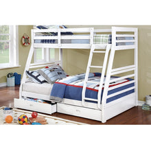 Load image into Gallery viewer, 4 Colours - 2 Drawers Bonus - Dakota Twin over Double Wood Bunk Bed
