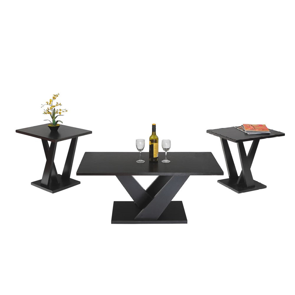 Vanessa 3-Piece Coffee Table Set