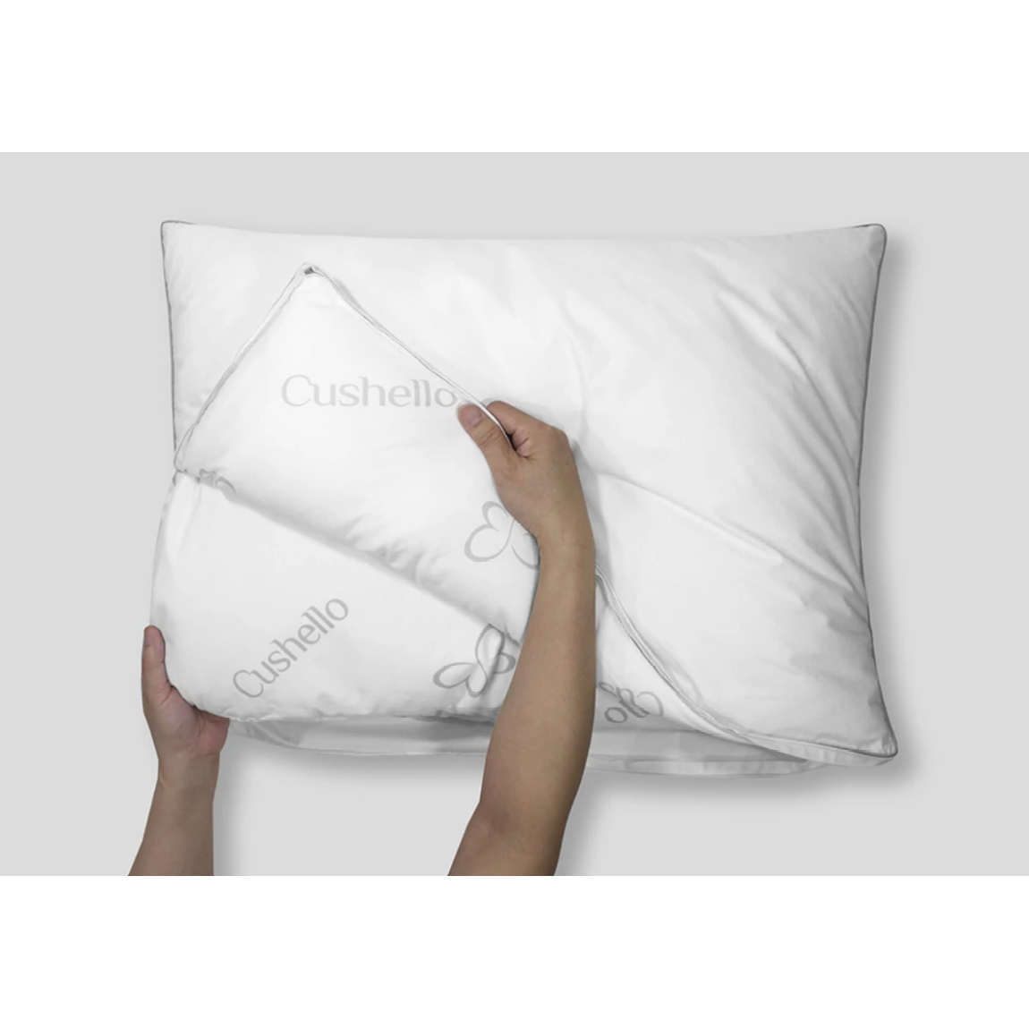 Dual clearance core pillow