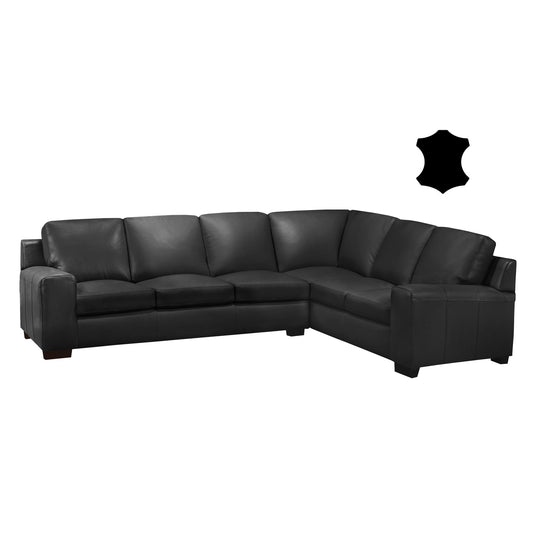 Canada Collection James Leather Sectional Sofa Series