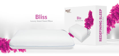 MLILY® Bliss Smart Foam Latex Pillow