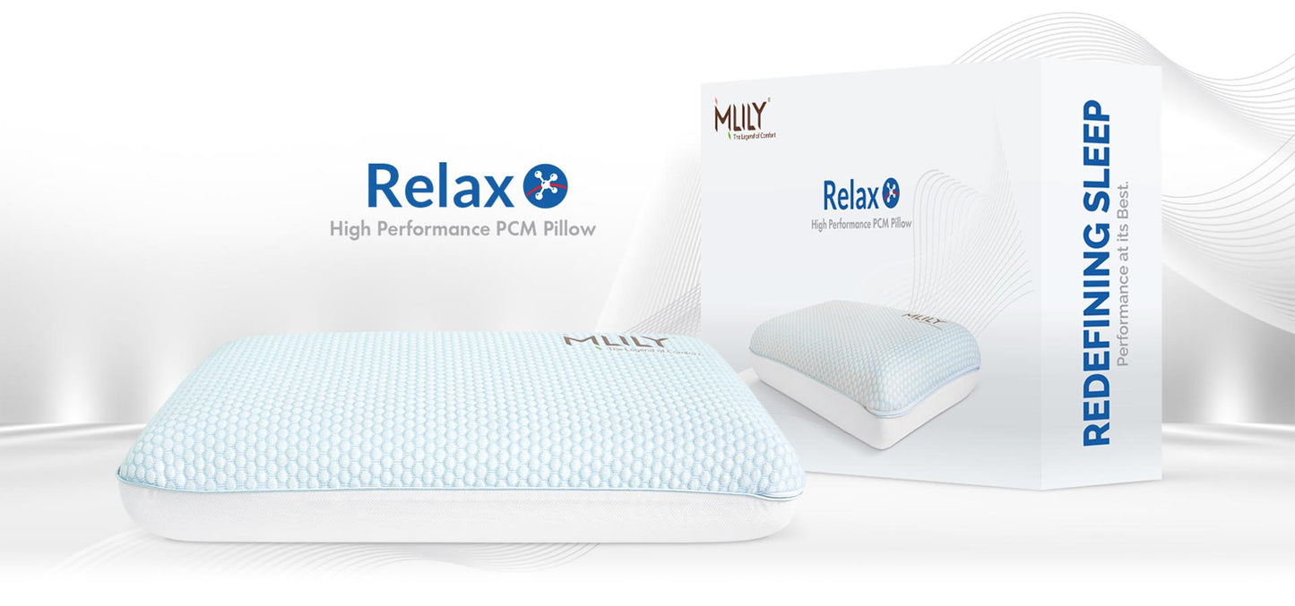 MLILY® Relax PCM Gel Memory Foam Pillow