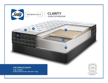 Load image into Gallery viewer, Sealy® Clarity Cushion Firm Eurotop Mattress

