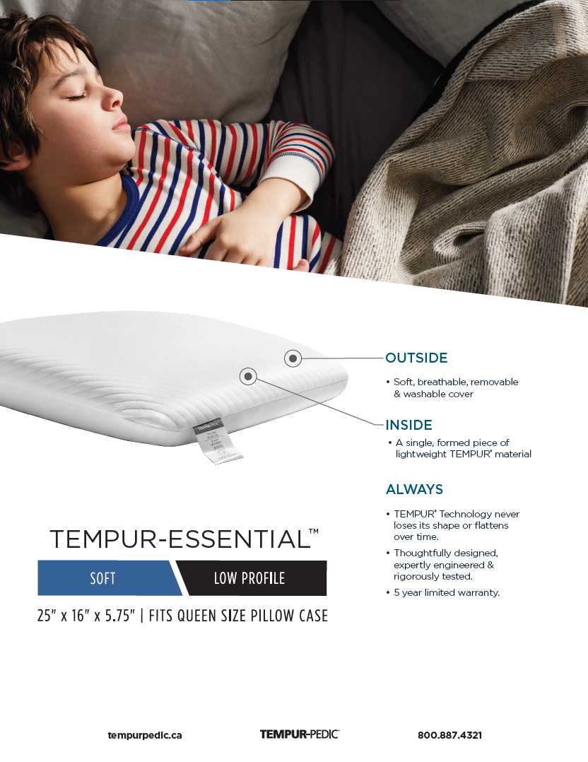 Tempur-Pedic TEMPUR-Essential™ Support Pillow