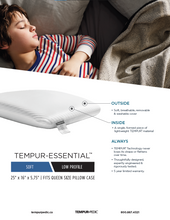 Load image into Gallery viewer, Tempur-Pedic TEMPUR-Essential™ Support Pillow
